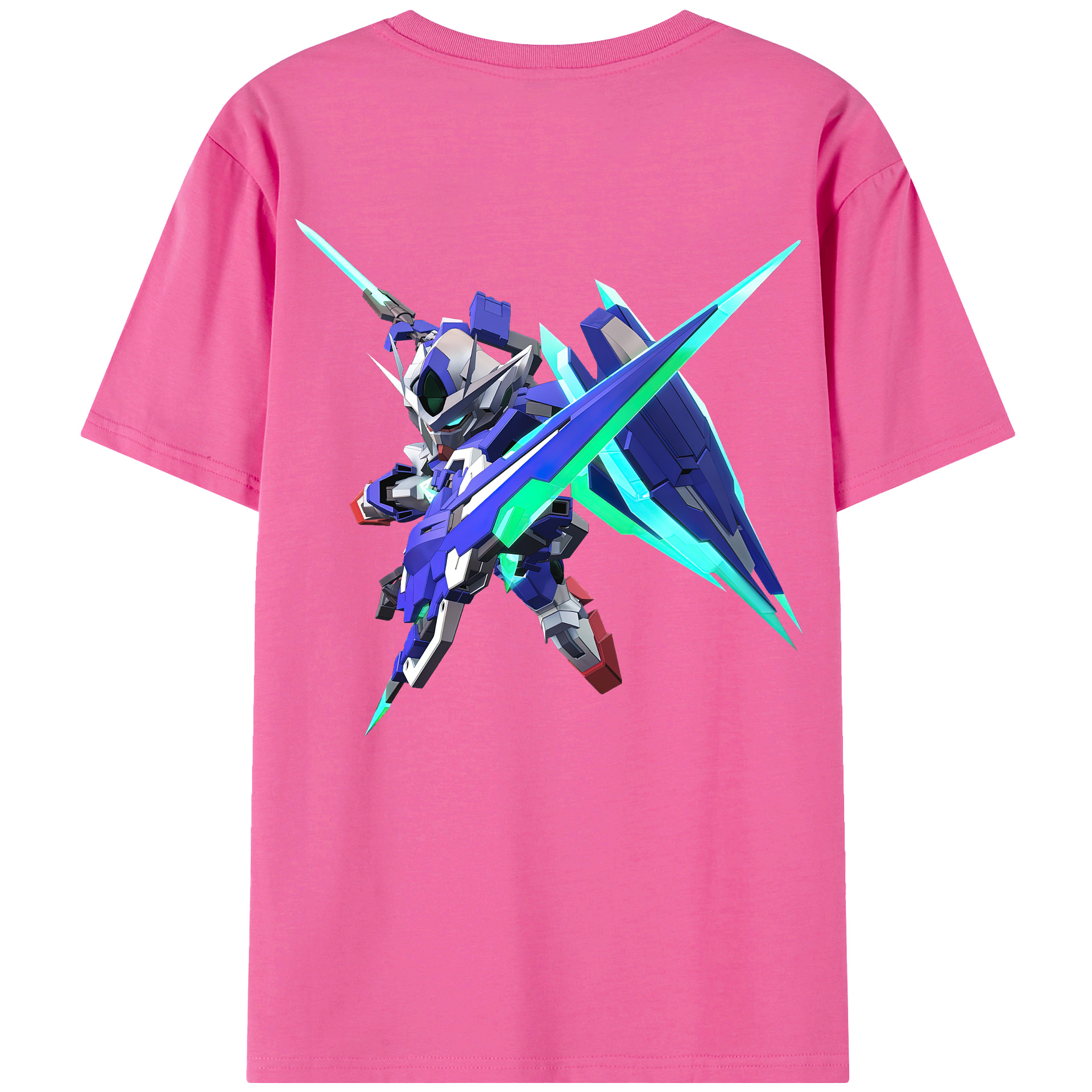 （画像用） 機動戦士ガンダム Mobile Suit Gundam レディース半袖Tシャツ(バックプリント)